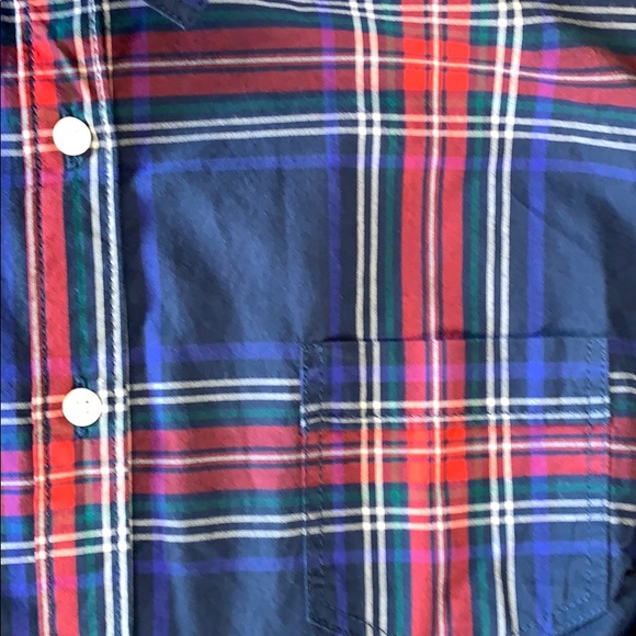 Plaid print blouse - Picture 2 of 4